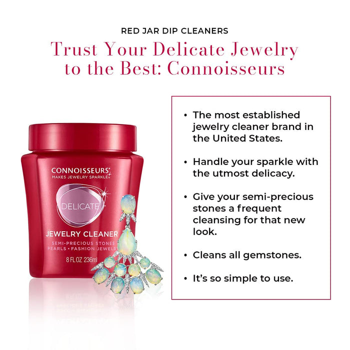 Connoisseurs 8oz Precious Gold Jewelry Cleaner