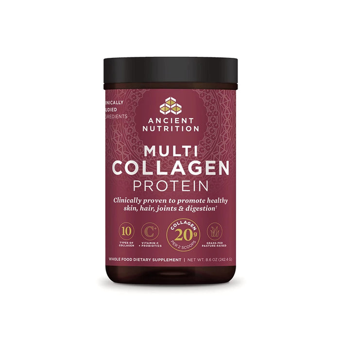 Ancient Nutrition Multi Collagen Protein Vitamin C & Probiotics 8.6 oz