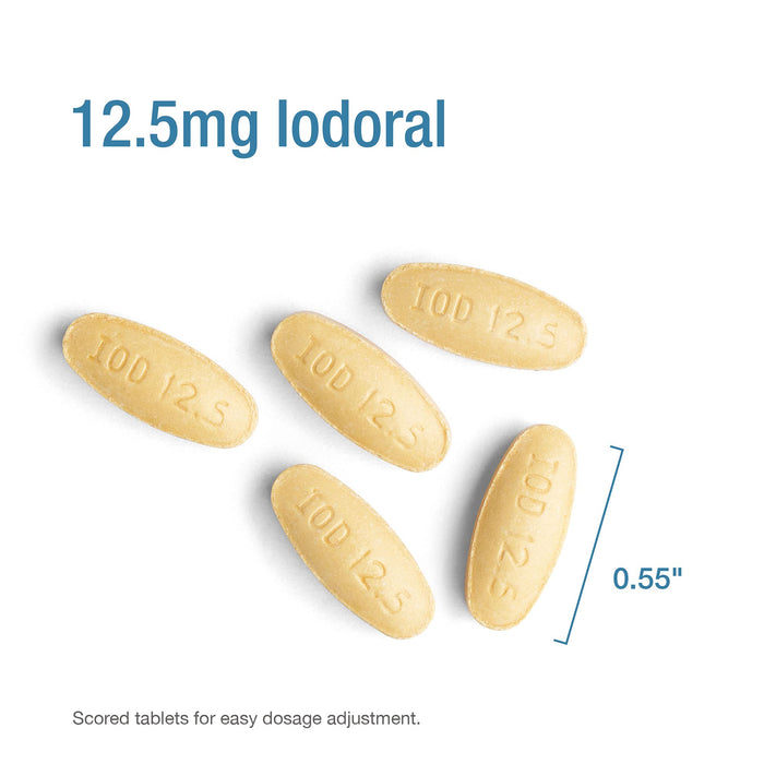 Optimox Iodoral 12.5 mg High Potency Iodine Nutritional Supplement 180 Tablets