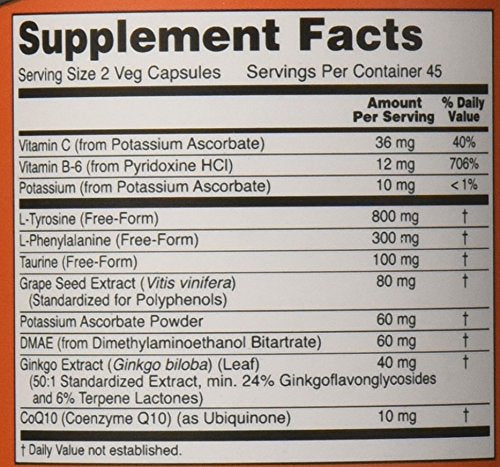 Now Foods True Focus, 90 Veg Capsules (2 Pack)