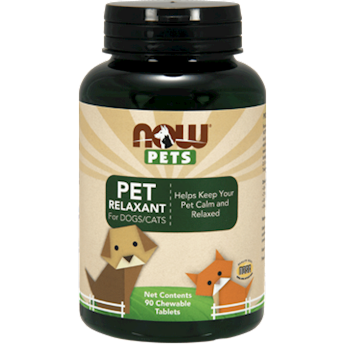 NOW Pet Relaxant for Dogs and Cats 90 tabs