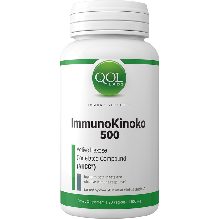 QOL Labs ImmunoKinoko AHCC 500 mg 90 vcaps