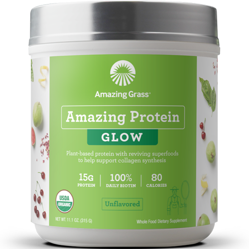Amazing Grass Protein Glow Unflavored 15 servings