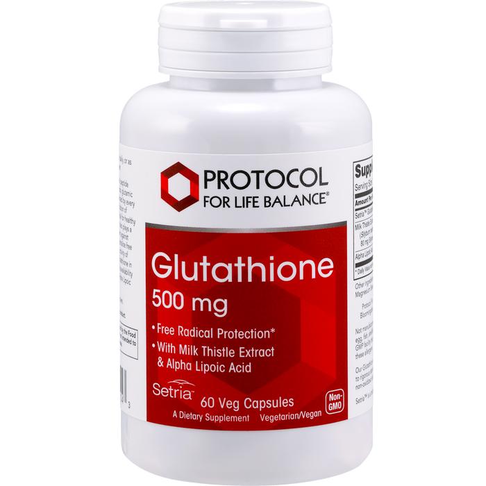 Protocol For Life Balance Glutathion 500 mg 60 Kapseln