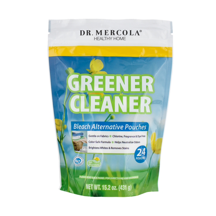 Dr. Mercola Greener Cleaner Bleach Alterna 24 pcs