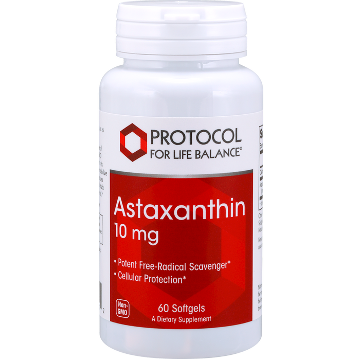 Protocol For Life Balance Astaxanthin 10 mg 60 gels