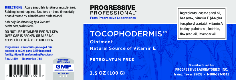 Progressive Labs Tocophodermis 3.5 oz