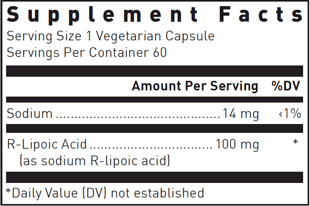Douglas Laboratories® R-Lipoic Acid 60 caps