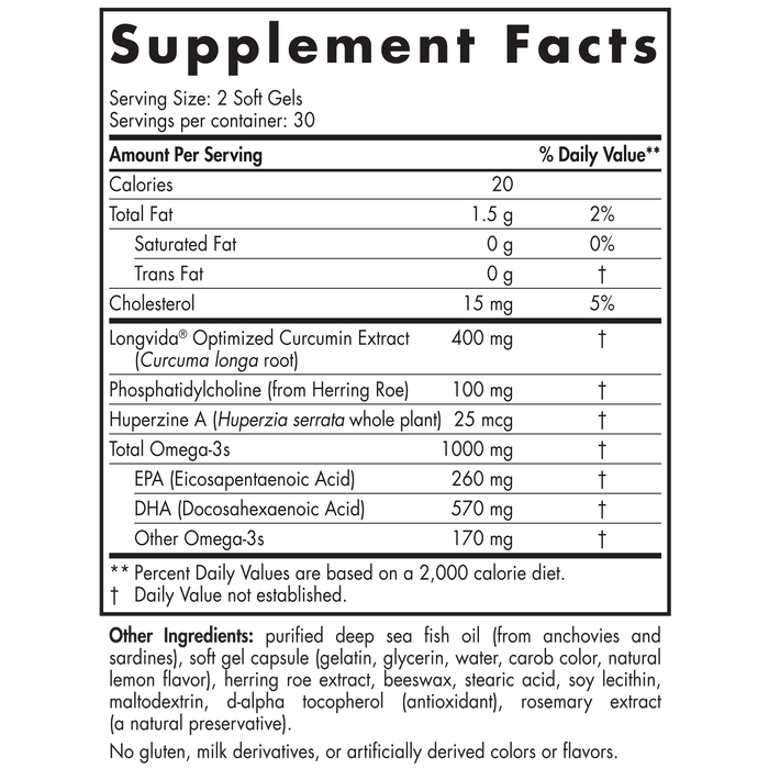 Nordic Naturals ProDHA Memory 60 softgels