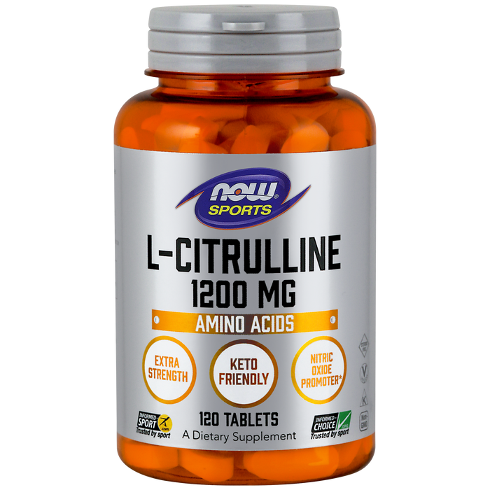 NOW L-Citrulline ES 120 tabs