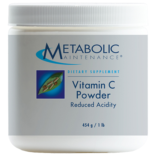 Metabolic Maintenance Vitamin C Powder [Reduced Acidity] 1 lb