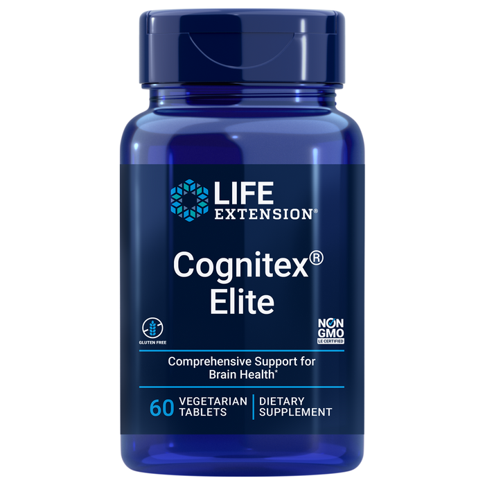 Life Extension Cognitex Elite 60 Vegetarian Tabs