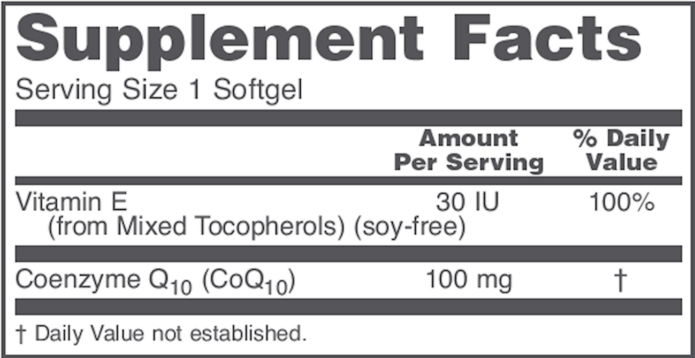 Protocol For Life Balance CoQ10 100 mg 90 gels