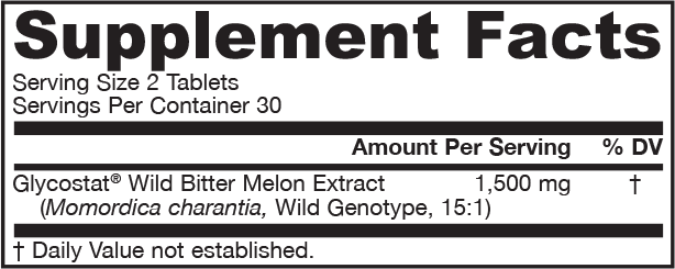 Jarrow Formulas Wild Bitter Melon Extract 750 mg 60 tabs