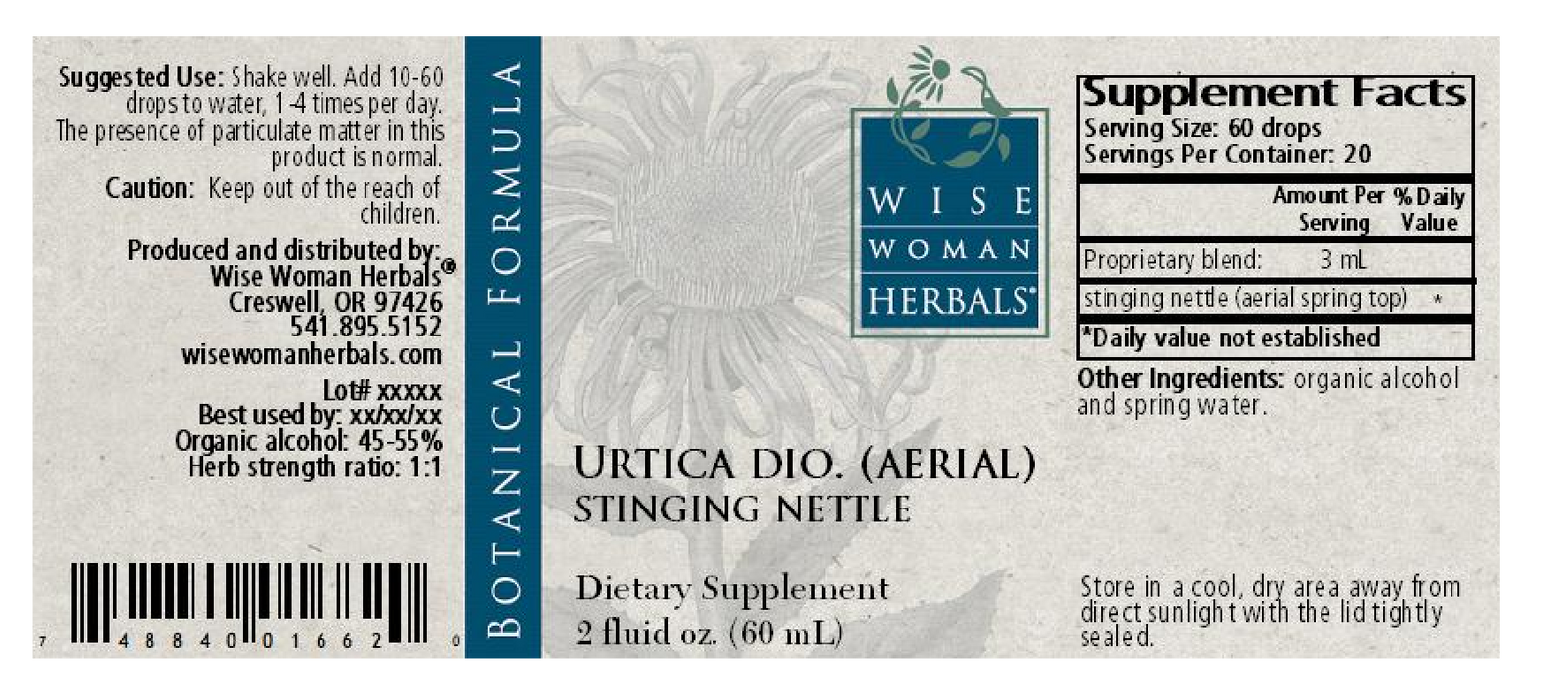 Wise Woman Herbals Uritca aerial/stinging nettle