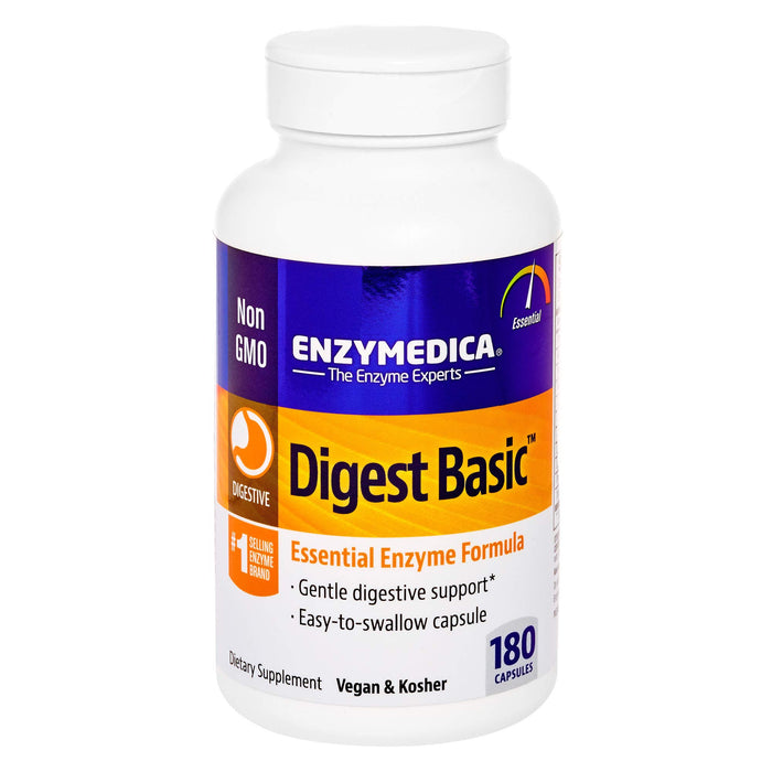 Enzymedica, Digest Basic, Digestive Enzymes, 90 Capsules