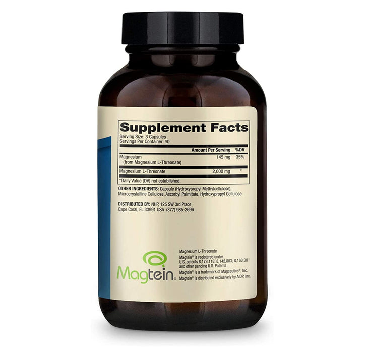 Dr. Mercola Magnesium L-Threonate Dietary Supplement, 90 Capsules