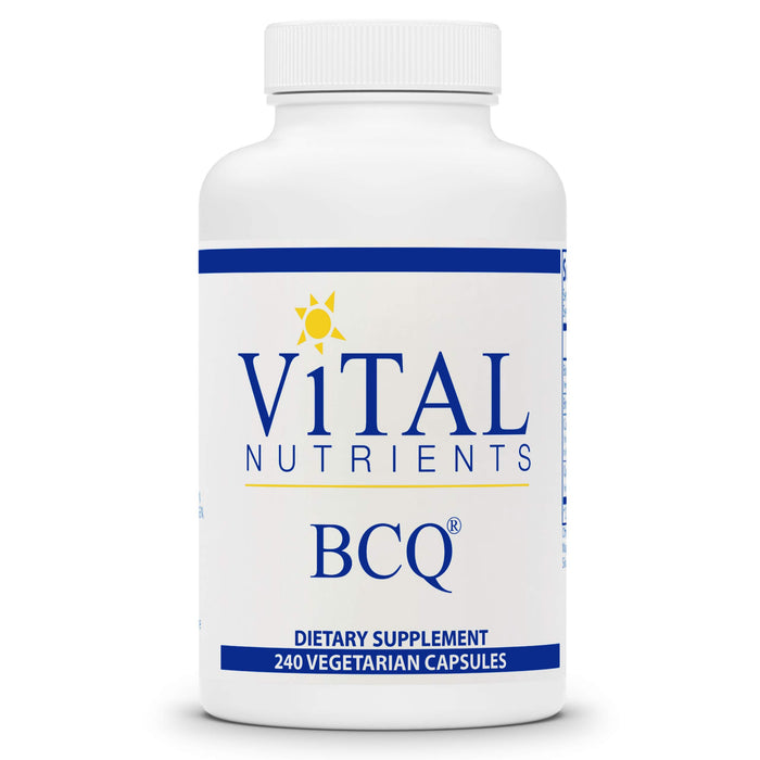 Vital Nutrients BCQ Bromelain, Curcumin & Quercetin 240 Capsules