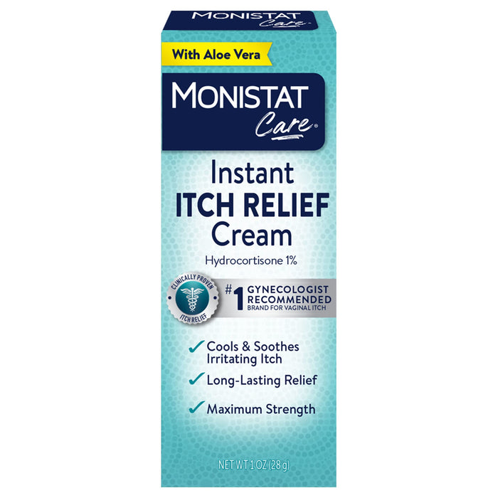 Monistat Instant Itch Relief Cream for Women 1 oz