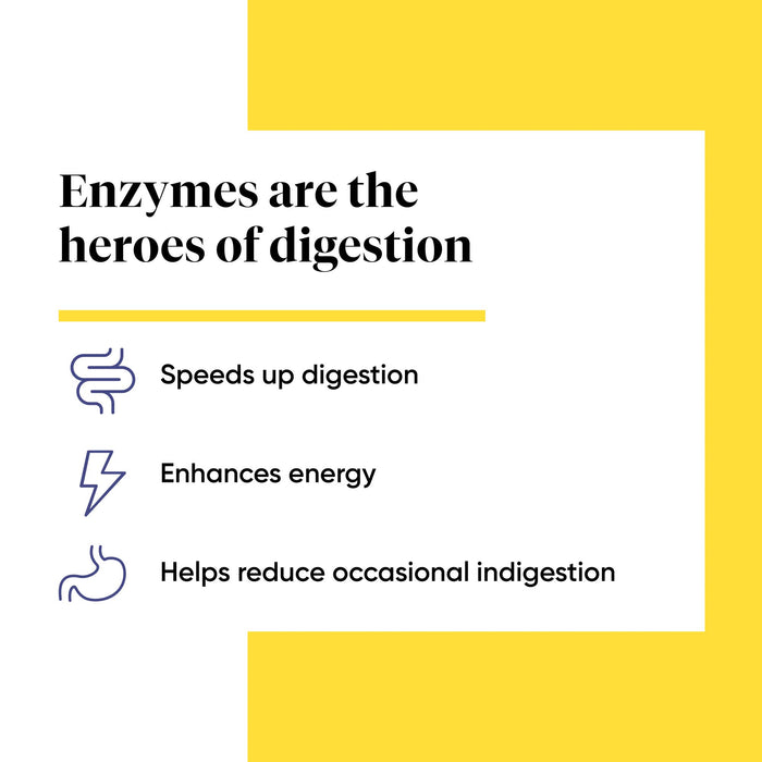 Enzymedica - Digest Basic, Essential Full Spectrum Digestive Enzymes, 30 Count