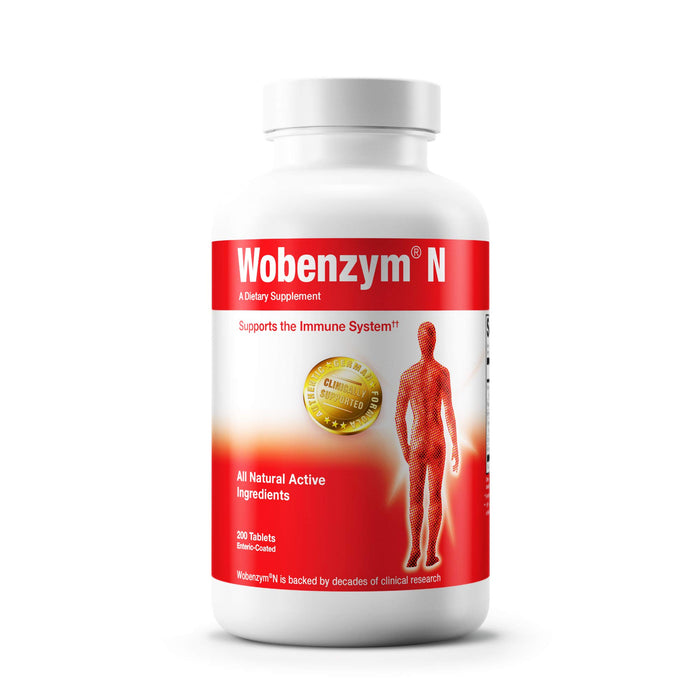 Wobenzym N Authentic German Supplement 400 Tablets Exp 10/24