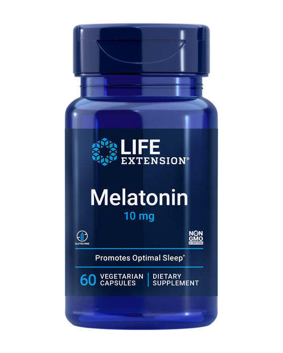 Life Extension Melatonin 10 mg 60 Capsules