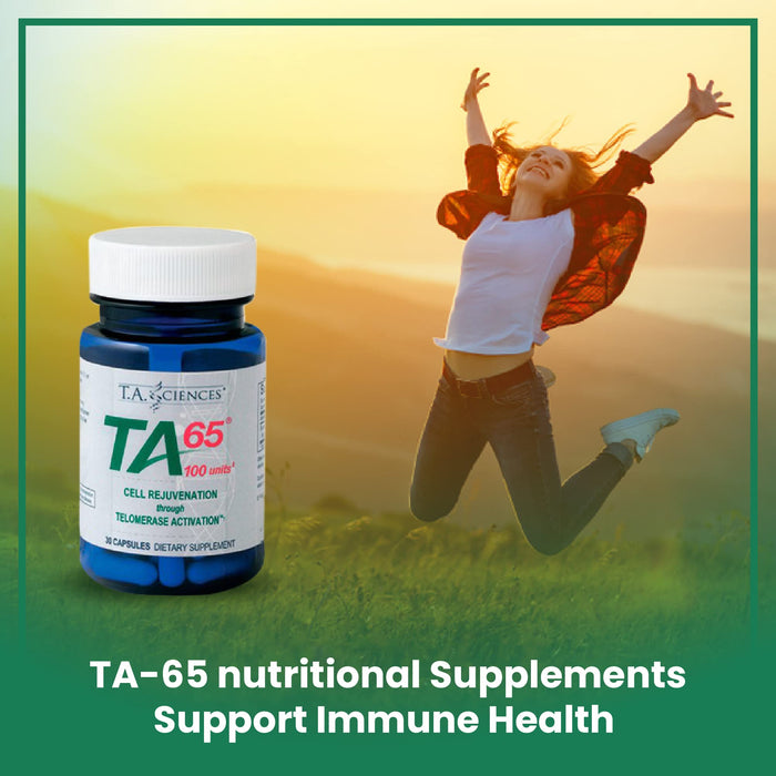 T.A. Sciences TA-65 Telomerase Activation 30 Capsules