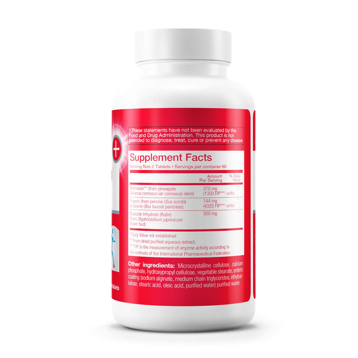 Wobenzym Plus 120 Tablets  Supports Joint Function, Muscles and Recovery After Exertion