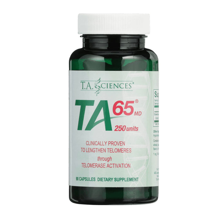 T.A. Sciences TA-65 250 Units cell rejuvenation through Telomerase Activation 90 Capsules