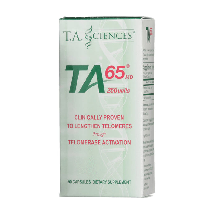 T.A. Sciences TA-65 250 Units cell rejuvenation through Telomerase Activation 90 Capsules