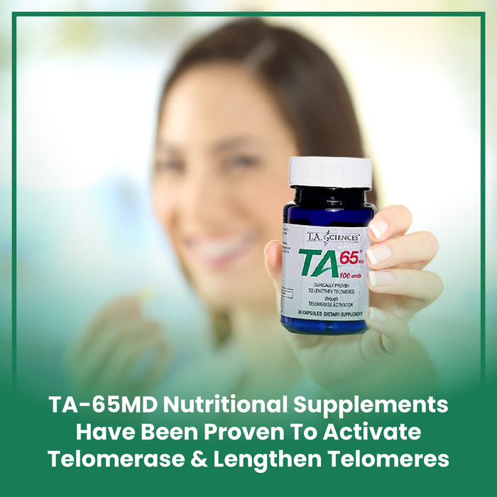 T.A. Sciences TA-65 Telomerase Activation 30 Capsules