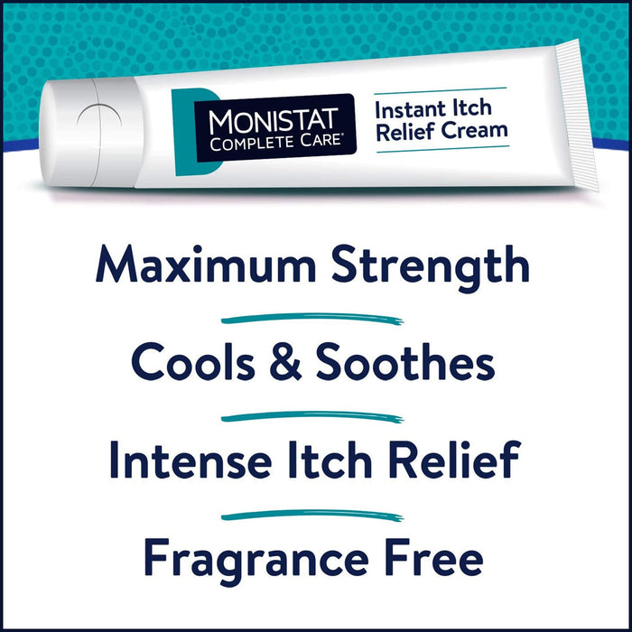 Monistat Instant Itch Relief Cream for Women 1 oz