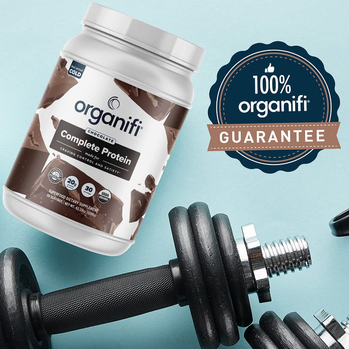 Organifi: Complete Protein Chocolate Flavor  30 Day Supply