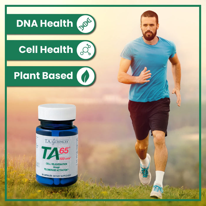 T.A. Sciences TA-65 Telomerase Activation 30 Capsules