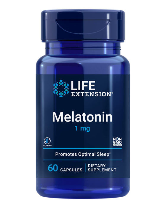 Life Extension Melatonin 1 mg 60 Capsules