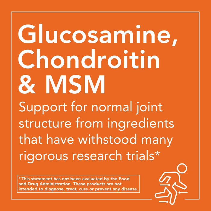 NOW Supplements, Glucosamin und Chondroitin mit MSM, Gelenkgesundheit, Mobilität und Komfort*, 90 Kapseln
