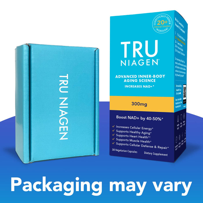 TRU NIAGEN Patented Nicotinamide Riboside NAD+ 30 Caps