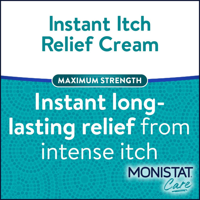 Monistat Instant Itch Relief Cream for Women 1 oz