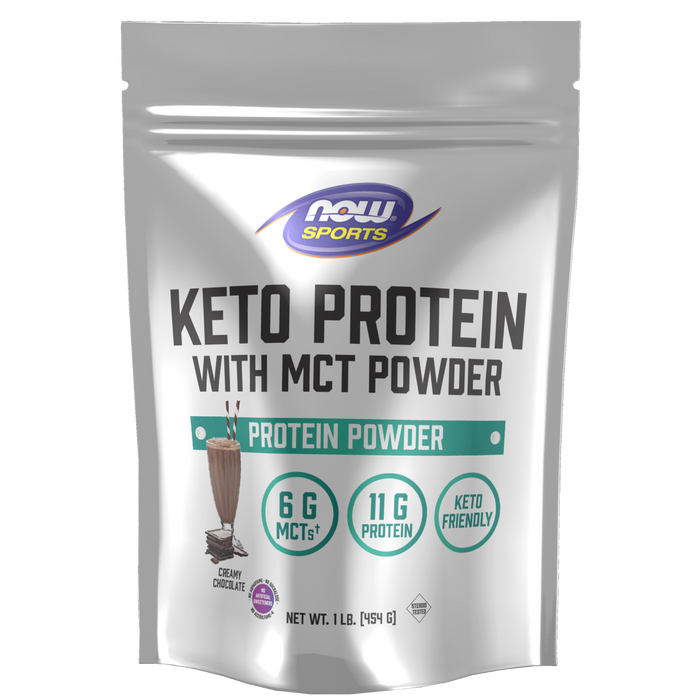 NOW Keto Protein with MCT Choc 14 serv