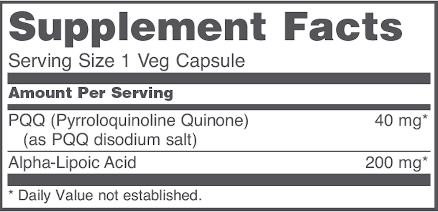 Protocol For Life Balance PQQ 40mg Extra Strength 50 vegcaps