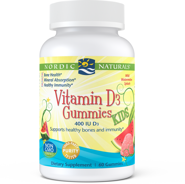 Nordic Naturals Vitamin D3 Kids 60 gummies