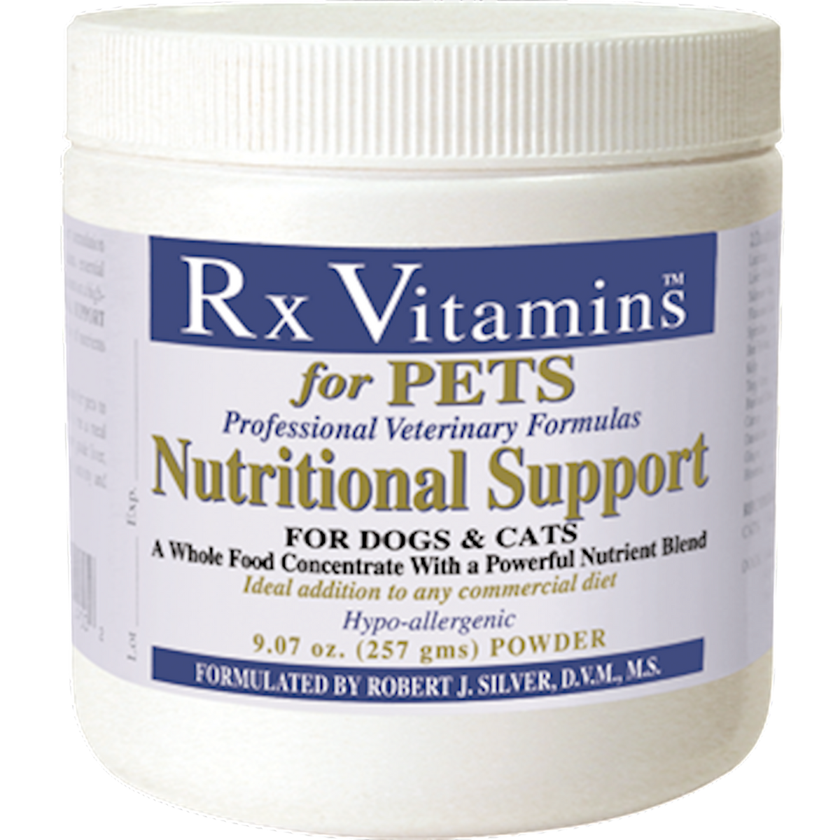 Rx Vitamins for Pets Nutritional Support for Dogs Cats 9.07z