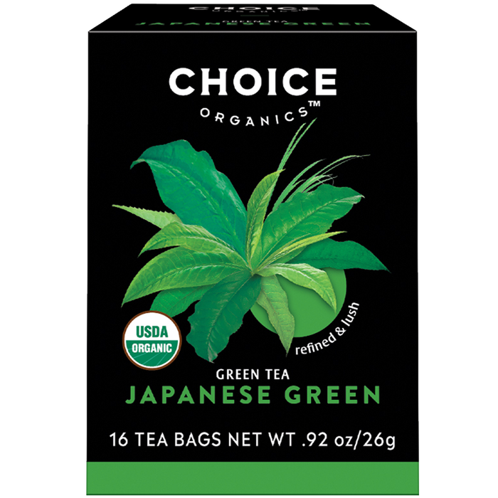 Choice Organic Tea Premium Japanese Green Org 16 tea bags