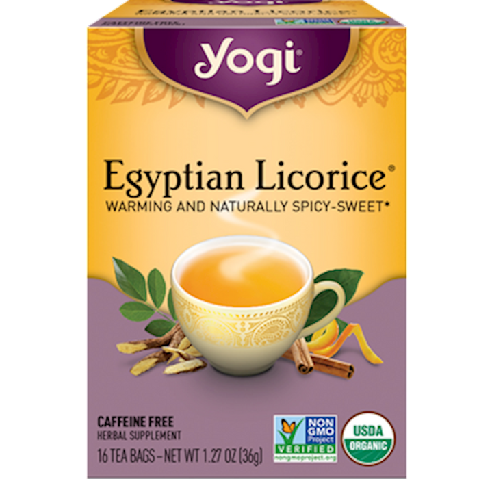 Yogi Teas Egyptian Licorice Organic 16 bags