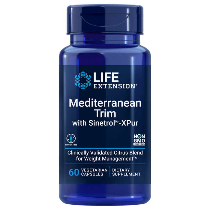 Life Extension Средиземноморский трим 60 вегетарианских капсул