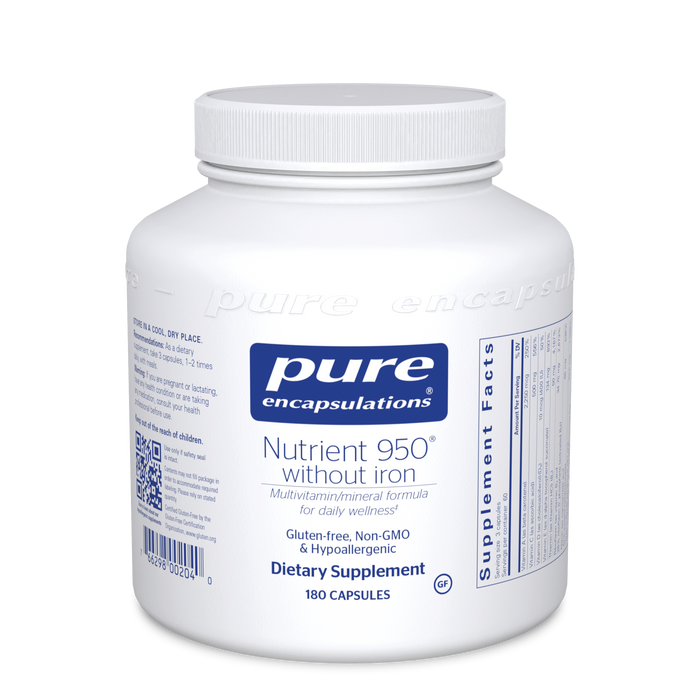 Pure Encapsulations Nutrient 950 w/o Iron