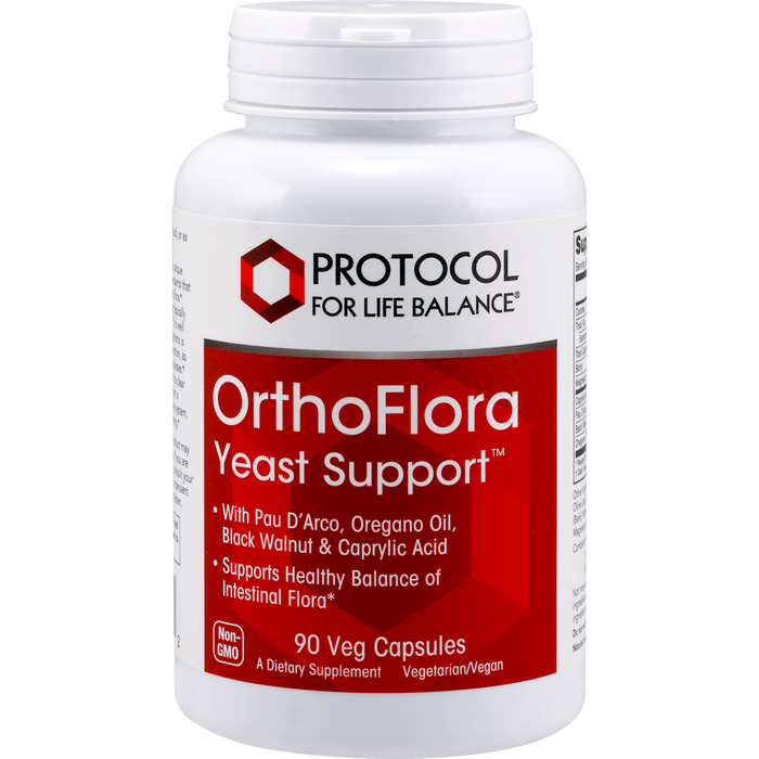 Protocol For Life Balance OrthoFlora Yeast Support  90 vcaps