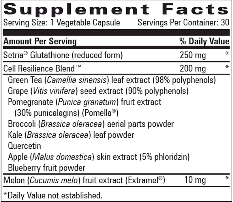 Progressive Labs Antioxidant Resilience 30 vegcaps