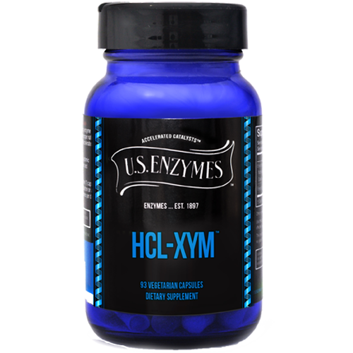 US Enzymes HCL-xym  93 vegcaps