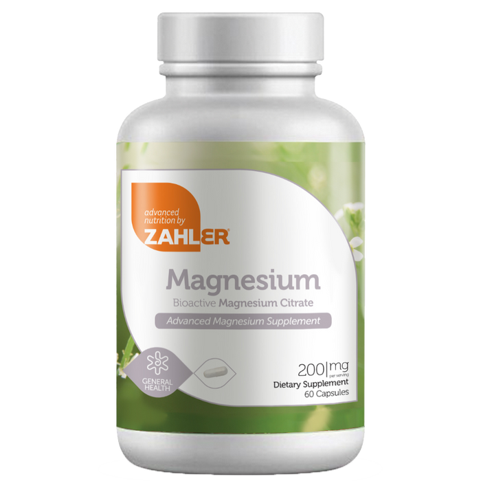 Advanced Nutrition by Zahler Magnesium Citrate 60 caps